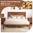 Twin/Full/Queen Size Bed Frame with Headboard and Wooden Slats Support-Queen Size