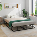 Queen Size Bed Frame with Metal Slat Support by LJGDeals