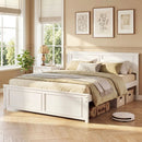 Twin Size Platform Bed Frame with Headboard by DirectDeals