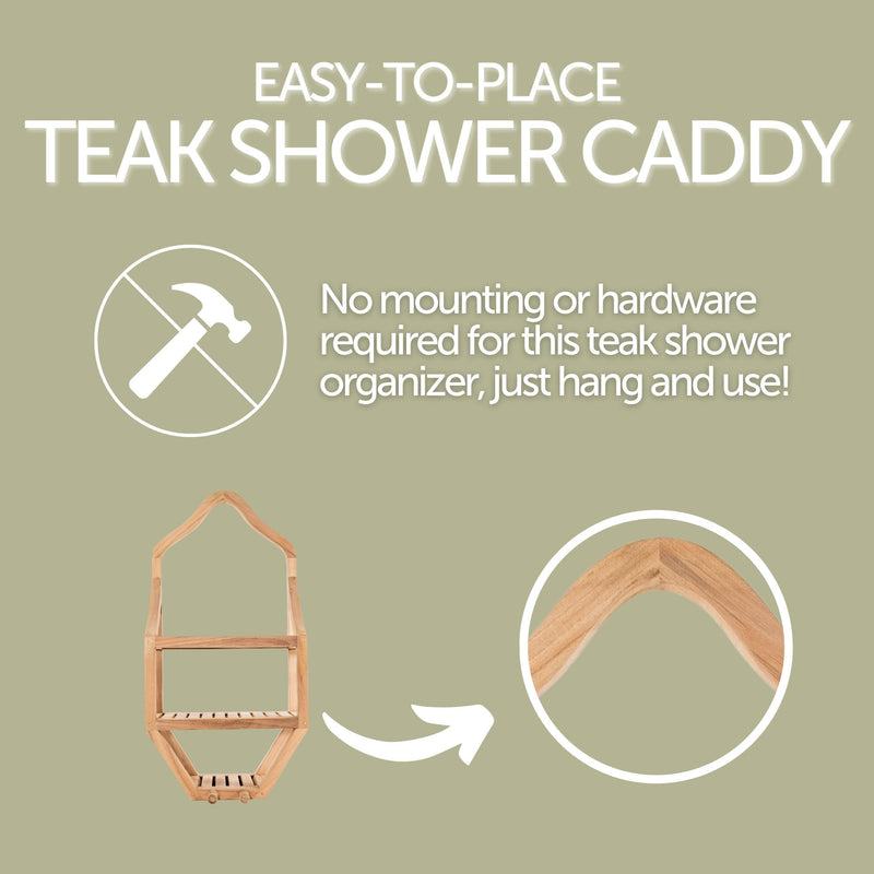 Tulum Natural Shower Caddy, photo 8 of 11