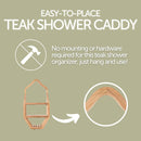 Tulum Natural Shower Caddy