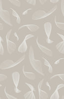 Quill Whispers Wallpaper – Warm Taupe