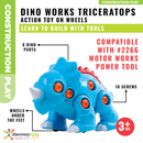 DINO WORKS TRICERATOPS DIY Take Apart Toy