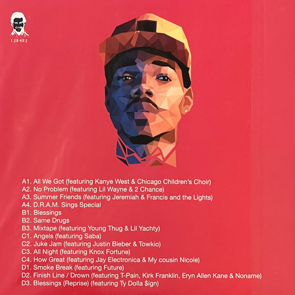 Chance The Rapper – Coloring Book Color Vinyl 2xLP Vinyl LP Record *Unofficial Release*