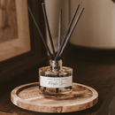 Pumpkin Spice Tinted Glass Jar Reed Diffuser by Sweet Water Decor