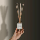 Warm and Cozy Clear Reed Diffuser by Sweet Water Decor