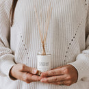 Calm and Comfort Clear Reed Diffuser (Self Care Lavender and Eucalyptus)