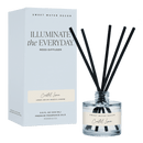 Coastal Lemon Blue Tinted Glass Jar Reed Diffuser