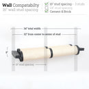 Horizontal Scratching Post for Cats