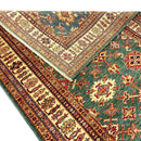 Super Kazak (4'x9' Runner) green/ivory