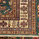 Super Kazak (4'x9' Runner) green/ivory