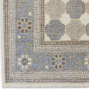 Antique-Washed Khotan (8'11"x11'10") ivory/gray