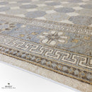 Antique-Washed Khotan (8'11"x11'10") ivory/gray