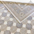 Antique-Washed Khotan (8'11"x11'10") ivory/gray