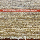 Contemporary Block Gabbeh (7'10"x10'02") multicolor/camel