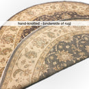 Chobi (8' Round) gray/lt.gold