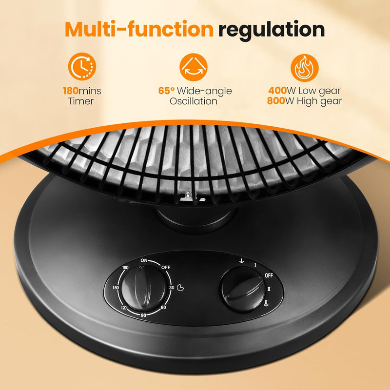 Kismile Portable Electric Space Heater Series