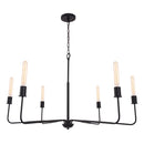 Radiant 6-Light Industrial Traditional Dimmable Chandelier