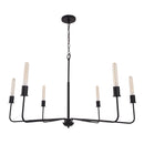 Radiant 6-Light Industrial Traditional Dimmable Chandelier