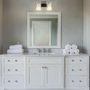 Radiance Modern 2-Light Dimmable Vanity Light