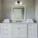 Radiance Modern 2-Light Dimmable Vanity Light