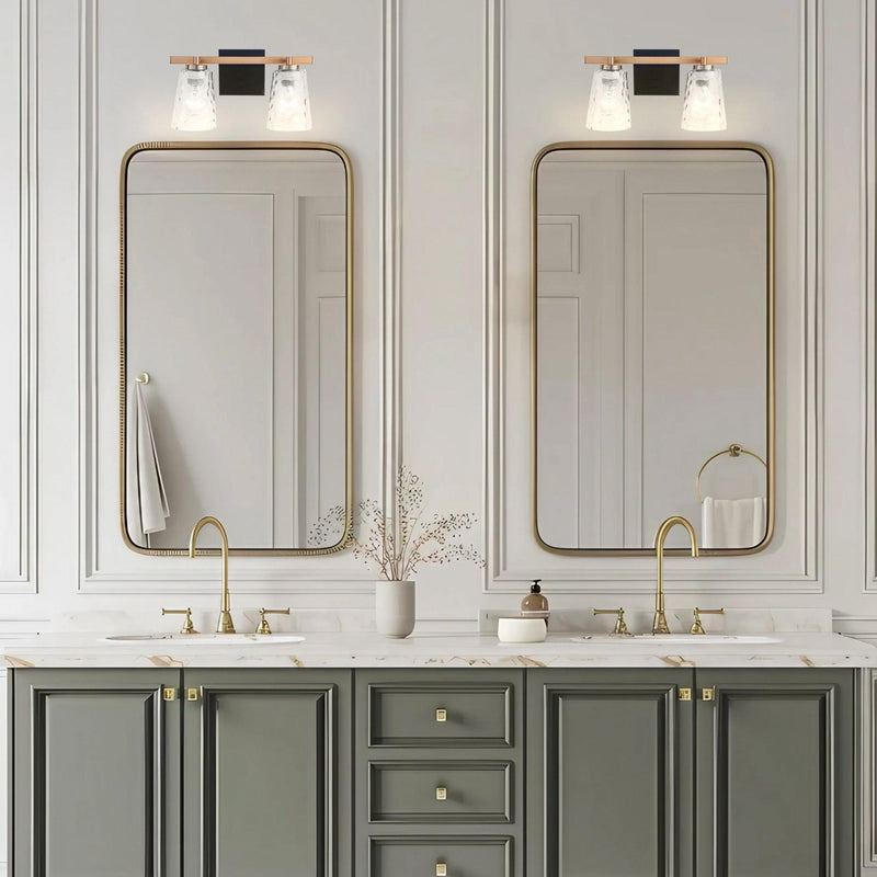 Radiance Modern 2-Light Dimmable Vanity Light