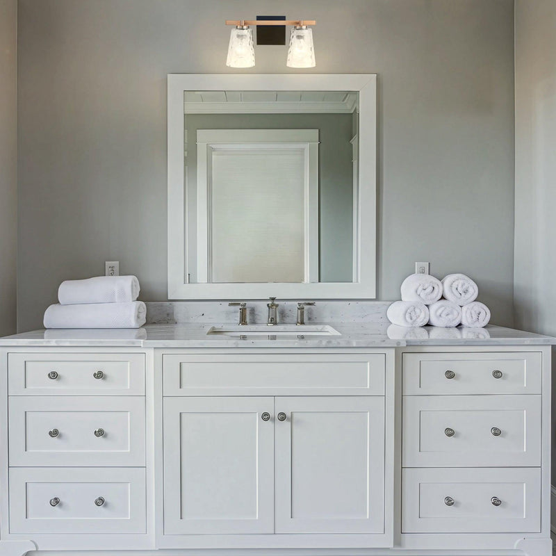 Radiance Modern 2-Light Dimmable Vanity Light