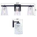 Radiance Modern 3-Light Dimmable Vanity Light