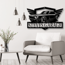 Muscle Car Monogram