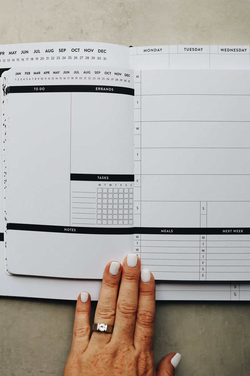 5x8 Undated Planner - Leaves Edition