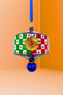 Raffinato Lantern Glass Christmas Ornament