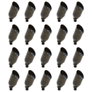 RAL8101S x20 Package Brass Accent Light Low Voltage LED Outdoor Landscape Spotlight [FINAL SALE]