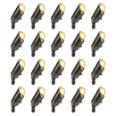 RAL8105 x20 Package Brass Bullet Accent Light Low Voltage LED Outdoor Landscape Spotlight [FINAL SALE]