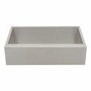 RCS 32-Inch Outdoor Farm House Stainless Steel Sink With Hold and Cold Faucet - RSNK3A