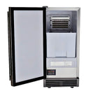 RCS 15-Inch Outdoor Rated 44 LB Ice Maker With Gravity Drain - REFR3