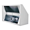 RCS 48 Inch 1200 CFM Stainless Steel Vent Hood - RVH48