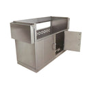 RCS Cutlass Pro 42 Inch 4 Burner Freestanding Gas Grill with Flame Tamers
