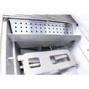 RCS Cutlass Pro 42 Inch 4 Burner Freestanding Gas Grill with Flame Tamers
