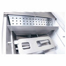 RCS Cutlass Pro 38 Inch 4 Burner Freestanding Gas Grill With Flame Tamers
