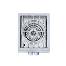 RCS Cutlass Pro Series Built-In Power Burner With Stainless Steel Lid - RSB3A