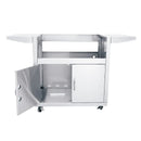 RCS 40 Inch Freestanding Stainless Steel Grill Cart