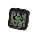 Travel Alarm with radio-controlled Clock and Indoor Temperature Display by Explore Scientific