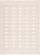 Hija Cream High-Low Area Rug