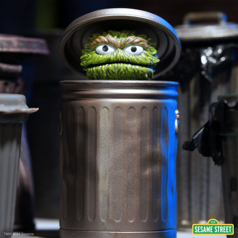 Super7 x SESAME STREET - OSCAR THE GROUCH ReAction Figure