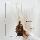 Warm and Cozy Amber Reed Diffuser by Sweet Water Decor