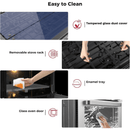 Camplux RV Stove Gas Range Oven w/ 3 Burners Cooktop 21 Inches CLASSIC