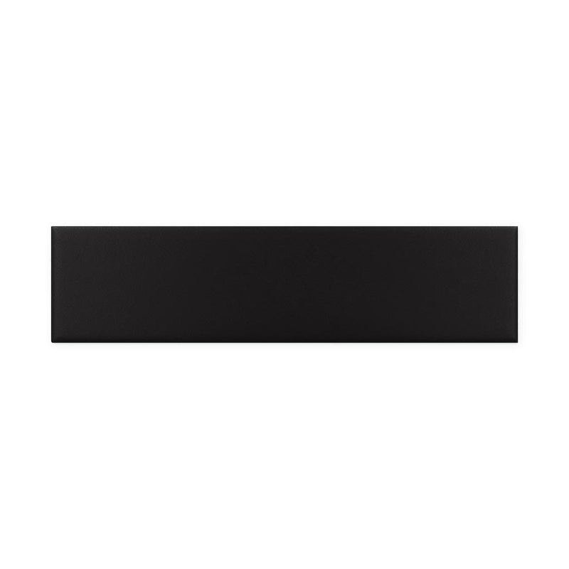 Black 2x8 Matte Ceramic Subway Tile (60 pack, 6.46 sq ft/case), photo 3 of 7