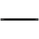 Black 0.5x8 Glossy Ceramic Pencil Tile Trim (10 pack, 0.3 sq ft/case) - Sample