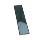 Green 2x8 Glossy Ceramic Subway Tile (50 pack, 5.38 sq ft/case) - Sample