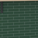 Green 2x8 Matte Ceramic Subway Tile (60 pack, 6.48 sq ft/case)